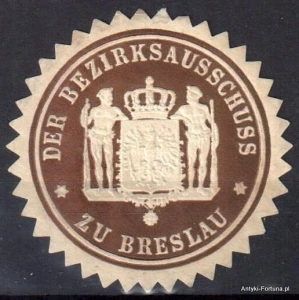 Winieta, siegielmarke , zalepka - Breslau - Wrocław - Pl 106