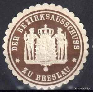 Winieta, siegielmarke , zalepka - Breslau - Wrocław - Pl 107