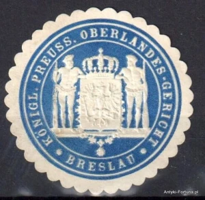 Winieta, siegielmarke , zalepka  - Breslau - Wrocław - Pl 108