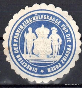 Winieta, siegielmarke , zalepka - Posen - Poznań - Pl 114