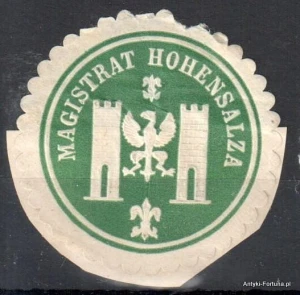 Winieta, siegielmarke , zalepka - Hohensalza - Inowrocław - Pl 133