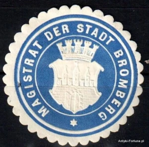 Winieta, siegielmarke , zalepka - Bromberg - Bydgoszcz - Pl 145