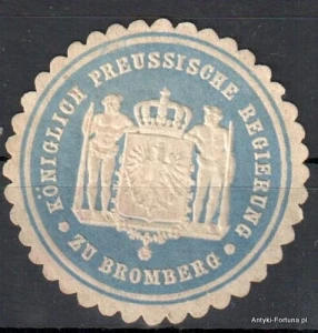 Winieta, siegielmarke , zalepka - Bromberg - Bydgoszcz - Pl 146