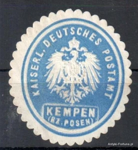 Winieta, siegielmarke , zalepka - Kempen - Kępno  - Pl 149