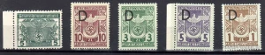 Znaczki - Generalgouvernement - Gerichtskostenmarken  - revenue