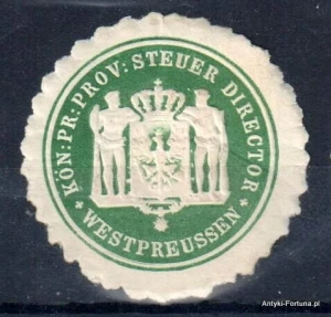 Winieta, siegielmarke , zalepka - Danzig - Gdańsk - Pl 162