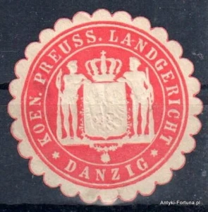 Winieta, siegielmarke , zalepka - Danzig - Gdańsk - Pl 167