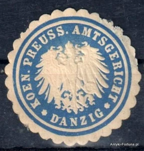 Winieta, siegielmarke , zalepka - Danzig - Gdańsk - Pl 169