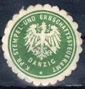 Winieta, siegielmarke , zalepka - Danzig - Gdańsk - Pl 170