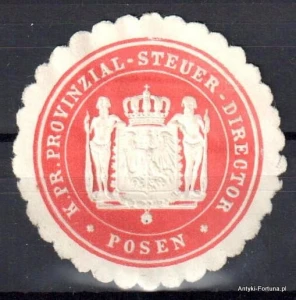 Winieta, siegielmarke , zalepka - Posen - Poznań - Pl 195