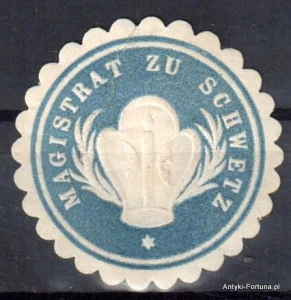 Winieta, siegielmarke , zalepka - Schwetz - Świecie - Pl 200