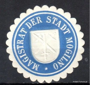 Winieta, siegielmarke , zalepka - Mogilno - Pl 202