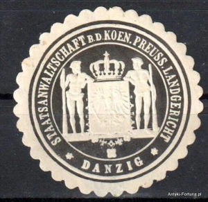 Winieta, siegielmarke , zalepka - Danzig - Gdańsk - Pl 211