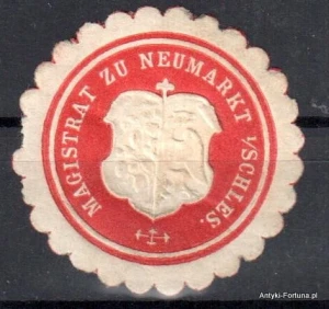 Winieta, siegielmarke , zalepka - Neumark - Środa Śl - Pl 223