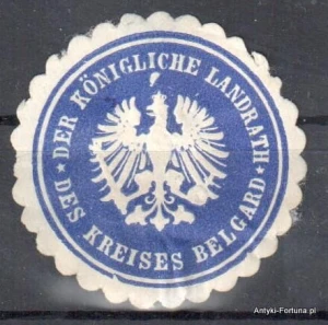 Winieta, siegielmarke , zalepka - Belgard - Białogard - Pl 226