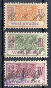 Znaczek revenue  - Westpreussen  - Prusy Zachodnie