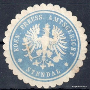 Winieta, siegielmarke , zalepka - Stendal - Nr 521