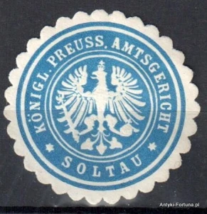 Winieta, siegielmarke , zalepka - Soltau - Nr 526