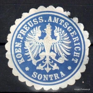  Winieta, siegielmarke - Sontra - Nr 531/A