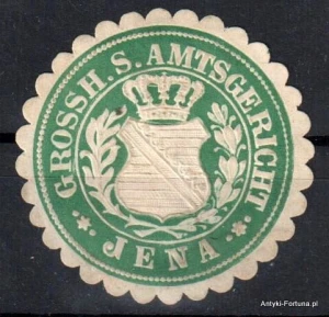  Winieta, siegielmarke - Jena - Nr 533/A