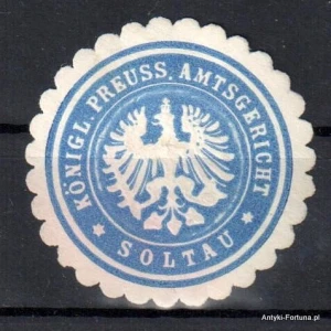  Winieta, siegielmarke - Soltau - Nr 535/A