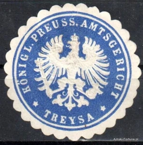  Winieta, siegielmarke - Treysa - Nr 552/A