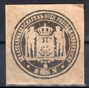  Winieta, siegielmarke , zalepka - Bonn - Nr 566/A