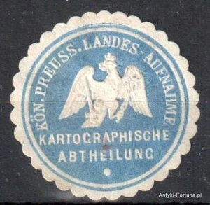  Winieta, siegielmarke , zalepka - Landes-Aufnahme - Nr 570/A