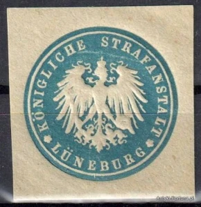 Winieta, siegielmarke , zalepka -  Luneburg - Nr 604/A 