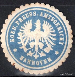  Winieta, siegielmarke , zalepka  - Hannover - Nr 625/A