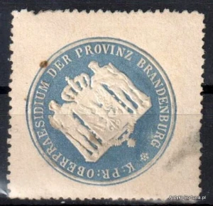  Winieta, siegielmarke , zalepka - Brandenburg - Nr 639/A