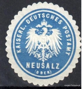 Winieta, siegielmarke , zalepka  - Neusalz - Nowa Sól - Pl 238