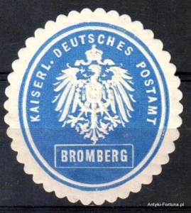 Winieta, siegielmarke , zalepka - Bromberg - Bydgoszcz - Pl 245
