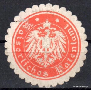  Winieta, siegielmarke  - Kaiserliches  Patentamt - Nr 668/A