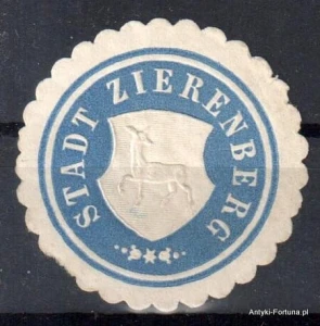  Winieta, siegielmarke - Zierenberg - Nr 680/A