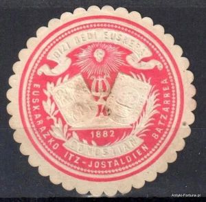  Winieta, siegielmarke  - Baskijska - Nr 690/A