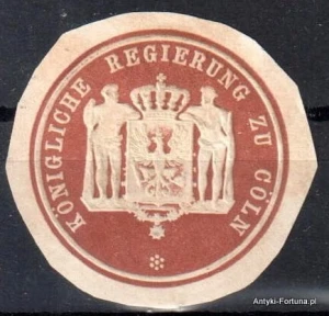  Winieta, siegielmarke  - Coln - Nr 695/A
