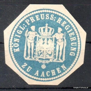  Winieta, siegielmarke  - Aachen - Nr 710/A