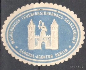  Winieta, siegielmarke  - Berlin - ubezpieczenia Nr 722/A