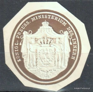  Winieta, siegielmarke  - Ministerium des Innern - Nr 736/A