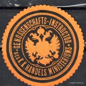  Winieta, siegielmarke  - K.K.Handels Ministeriums - Nr 746/A
