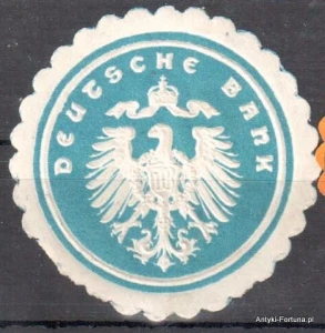 Winieta, siegielmarke - Deutsche Bank - Nr 751/A
