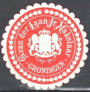  Winieta, siegielmarke  - Groningen - Nr 754/A