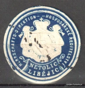  Winieta, siegielmarke  - Netolic - Nr 755/A
