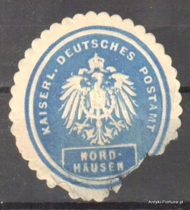  Winieta, siegielmarke  - Nordhausen - Nr 766/A Poczta