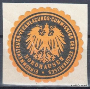  Winieta, siegielmarke  - Nordhausen - Nr 768/A