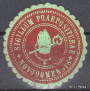  Winieta, siegielmarke  - Praepostiturae Novodomensis - Nr 772/A