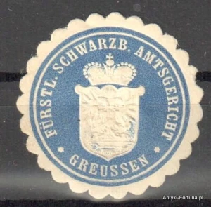  Winieta, siegielmarke  - Greussen - Nr 787/A