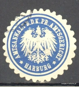  Winieta, siegielmarke  - Harburg - Nr 792/A