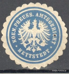 Winieta, siegielmarke  - Hettstedt - Nr 793/A